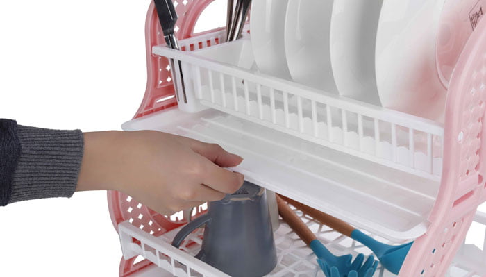 2-Tier Maya Dish Drainer Rack ( Plate Rack ) Iran Made