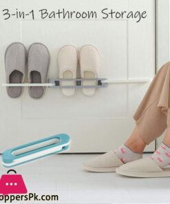 3-in-1 Wall Mounted Slippers Storage