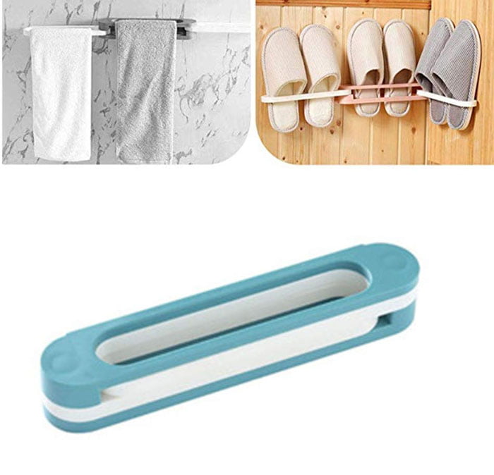 3-In-1 Wall Mounted Slippers Storage