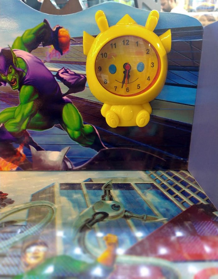 3D Kids Study Table And Chair Spiderman