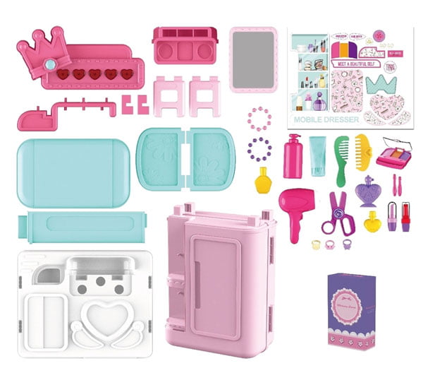 4 In 1 Dresser Table Set Trolley Case