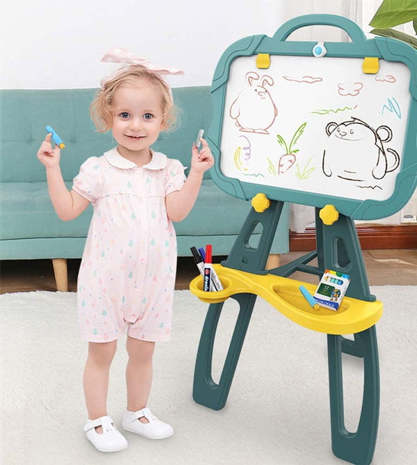 4 In 1 Magnetic And Chalkboard