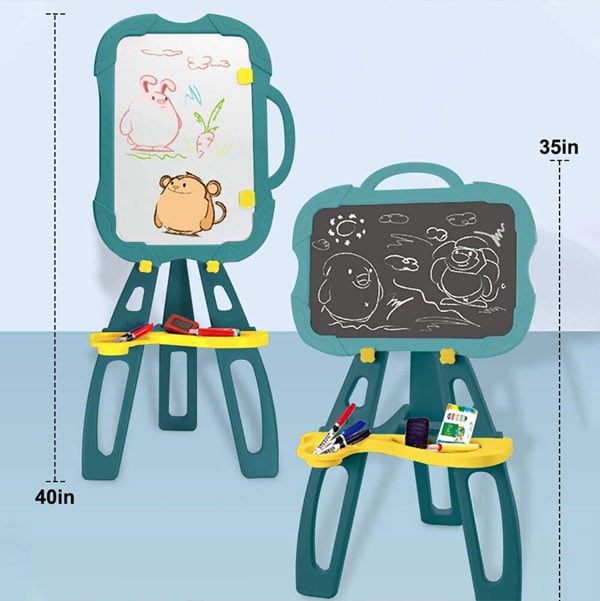 4 In 1 Magnetic And Chalkboard