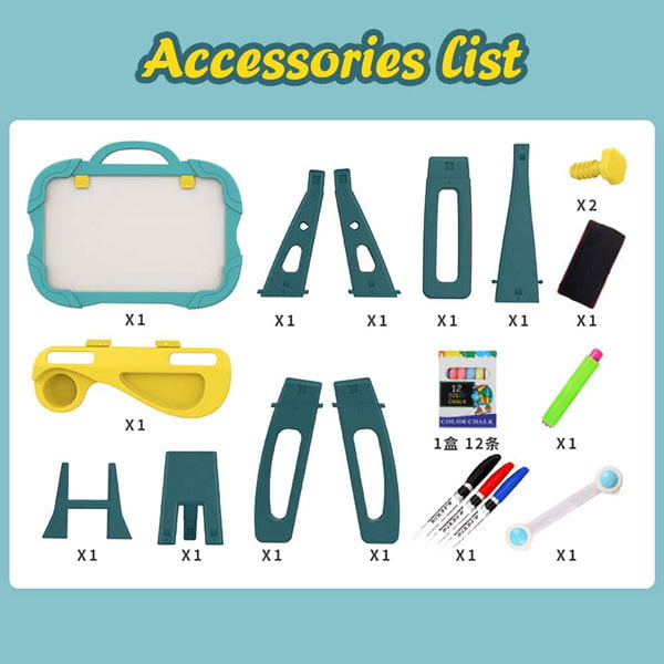 4 In 1 Magnetic And Chalkboard