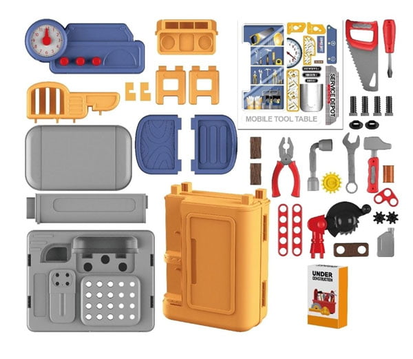 4 In 1 Mobile Tool Table Trolley Case