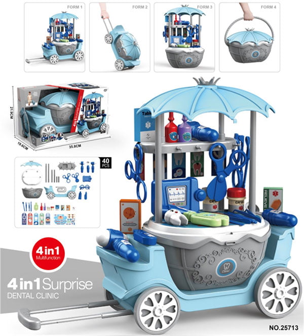 4 In 1 Surprise Dental Clinic Set For Kid 4 4 In 1 Surprise Dental Clinic Set For Kid