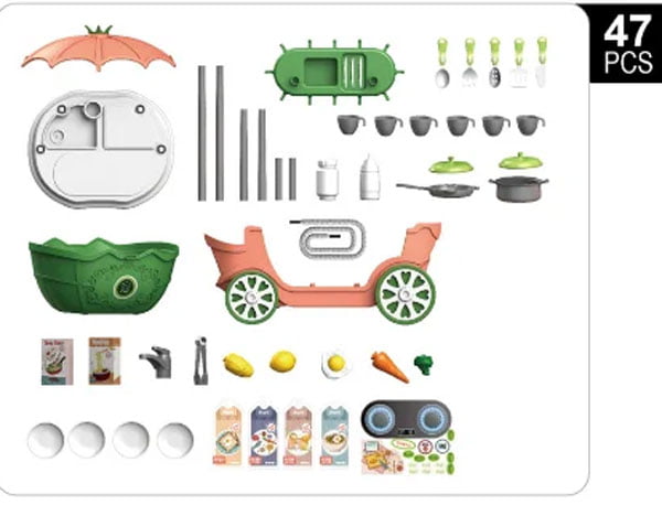 4 In 1 Surprise Kitchen Trolley For Kid 5 4 In 1 Surprise Kitchen Trolley For Kid
