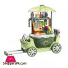 4 in 1 Surprise Supermarket Set Portable Trolley Case and Basket Mobile Stalls for Kids