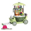 4 In 1 Surprise Supermarket Set Portable Trolley Case And Basket Mobile Stalls For Kids