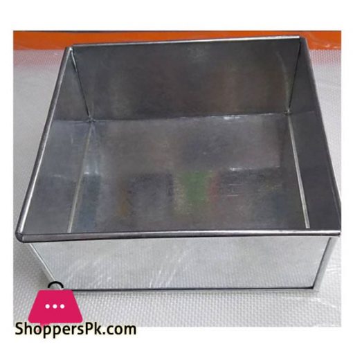 6 Inch Silver Square Cake Pan