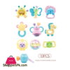 Baby Rattle Animal 10 Piece Set