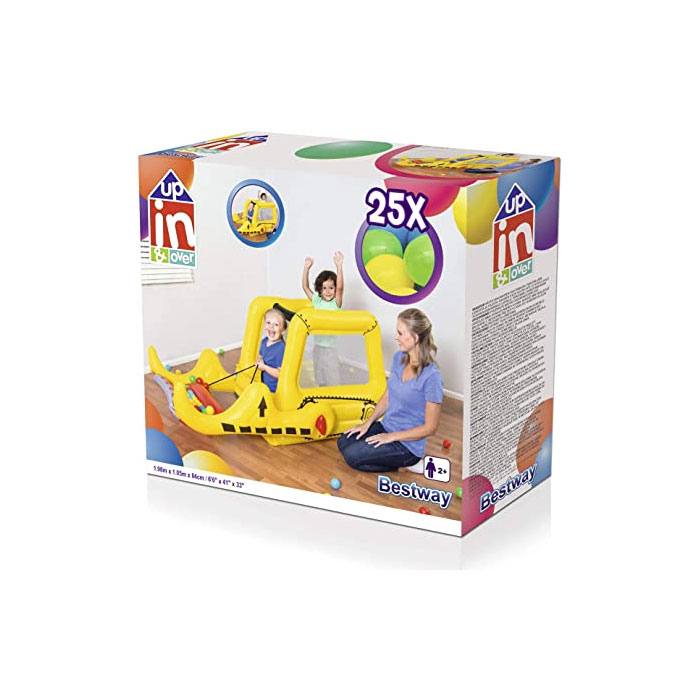 Bestway Bull-Dozer Inflatable Ball Pit - 52278