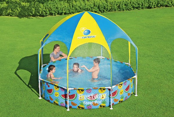 Bestway Splash Frame Pool In Shade - 56432