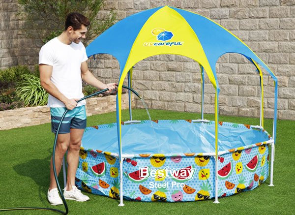 Bestway Splash Frame Pool In Shade - 56432