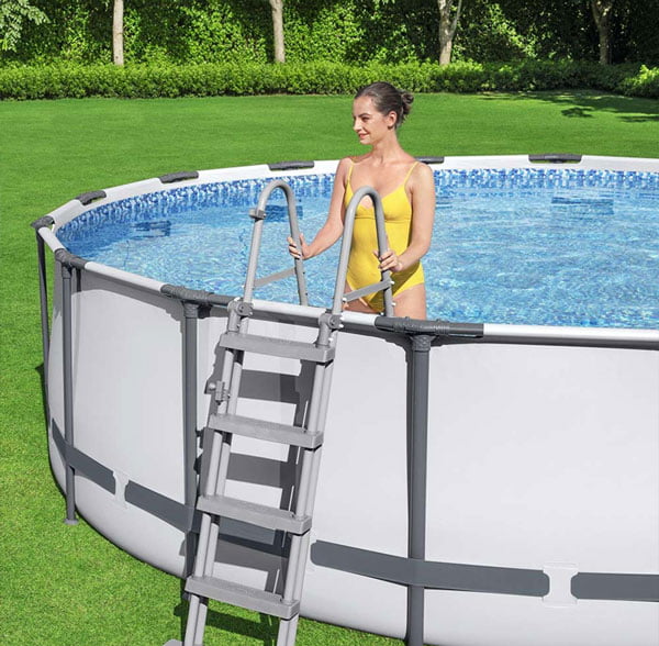 Bestway Above Ground Swimming Pool Round Steel Pro Max -56438 457X122 Cm
