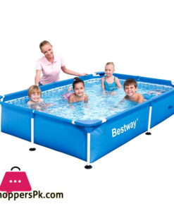 Bestway Steel Pro Inflatable Squared Swimming Pool-56424