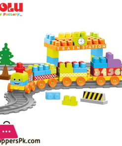 Dolu Train Set 89 Pieces - 5082 Turkey Made