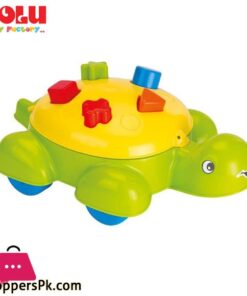 Dolu Turtle Shape Sorter 5 Pcs Musical Toy – 6016 Turkey Made