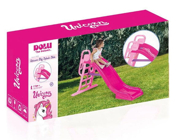 Dolu Unicorn Big Splash Slide Pink – 2502 Turkey Made