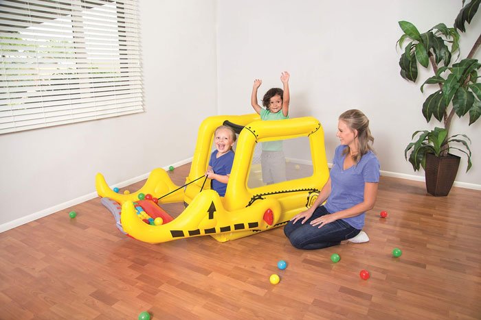 Bestway Bull-Dozer Inflatable Ball Pit - 52278