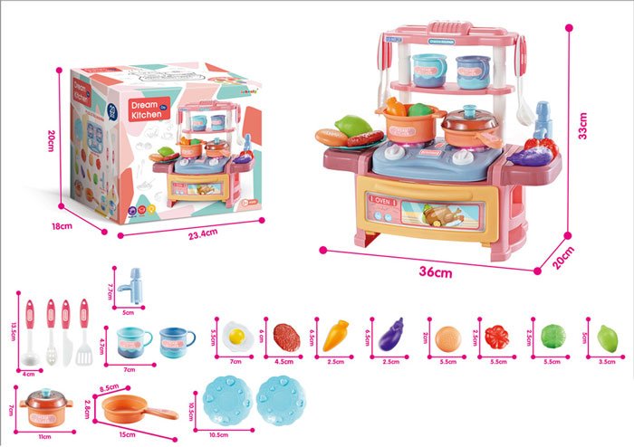 Dream Kitchen Set 20 Pieces 5 Dream Kitchen Set 20 Pieces