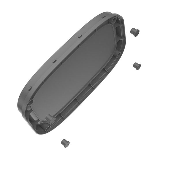 Eko Oli-Cube Open Top Bin 6 Liter Silver (Ek9036-6L)