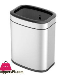 Eko Oli-Cube Open Top Bin 6 Liter Silver (EK9036-6L)