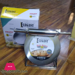 Elegant Roti Belan Stainless Steel Rolling Pin Roti Maker (Chakla Belan) - PB03