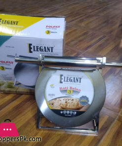 Elegant Roti Belan Stainless Steel Rolling Pin Roti Maker (Chakla Belan) - PB03