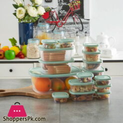 Emrico Airtight Food Container Home Box Set  of 17 Pieces Iran Made