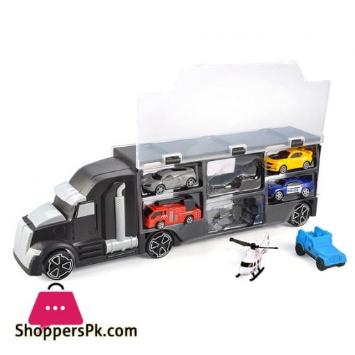 Exports Co 6-Wheeler Huge Car Carrier Truck Toy Vehicle Carry Case