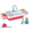 Frozen 2 Children Kitchen Dish Washing Sink Set