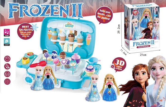 Frozen 2 Suitcase Ice-Cream Set
