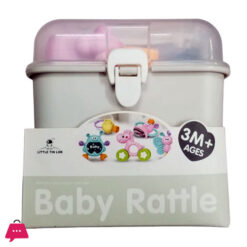 Happy Animal Baby Rattle Set