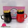 High Quality Ceramic Mr &Amp; Mrs Mug Set