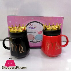 High Quality Ceramic Mr & Mrs Mug Set