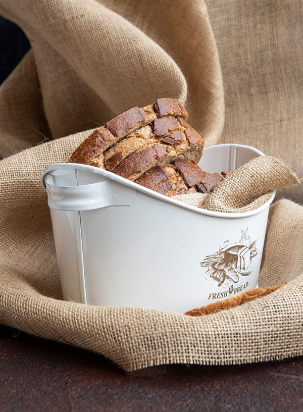 High Quality Luxury Metal Bread Basket