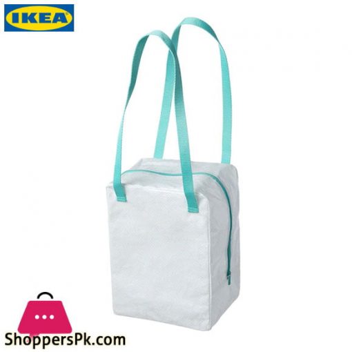 Ikea 365+ Lunch Bag White / Turquoise