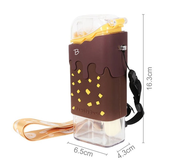 Ice Pop Shaped Canteen Bottle For Water 300-Ml