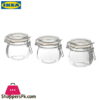 Ikea Korken Jar With Lid Clear Glass13 Cl