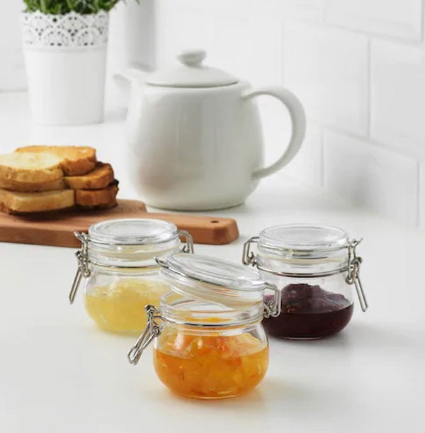 Ikea Korken Jar With Lid Clear Glass13 Cl