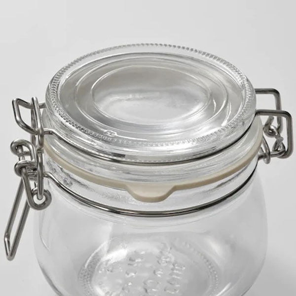 Ikea Korken Jar With Lid Clear Glass13 Cl