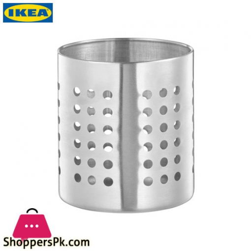 Ikea ORDNING Stainless Steel Cutlery Holder