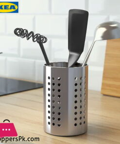 Ikea ORDNING Stainless Steel Cutlery Holder Large