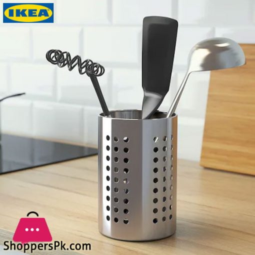 Ikea ORDNING Stainless Steel Cutlery Holder Large