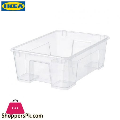 Ikea SAMLA Transparent Box
