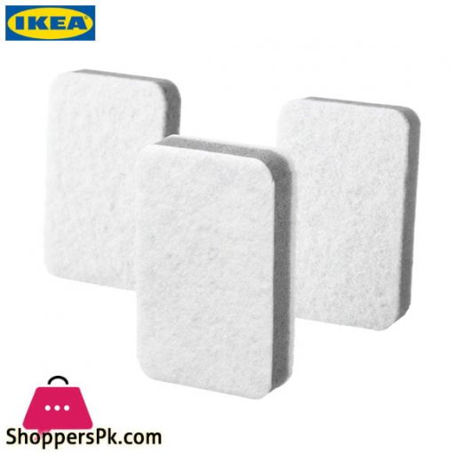 Ikea SVAMPIG Sponge - Grey White - 3 Pack