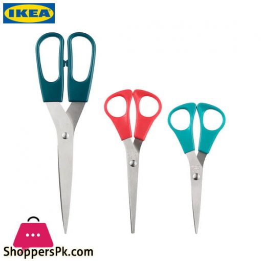Ikea TROJKA Scissors Set of 3