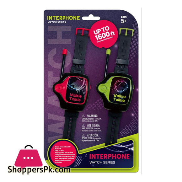 Interphone Walkie Talkie Watch 3 Interphone Walkie Talkie Watch