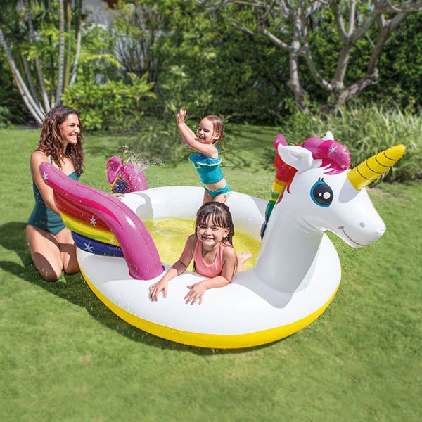 Intex Inflatable Mystic Unicorn Baby Pool 57441